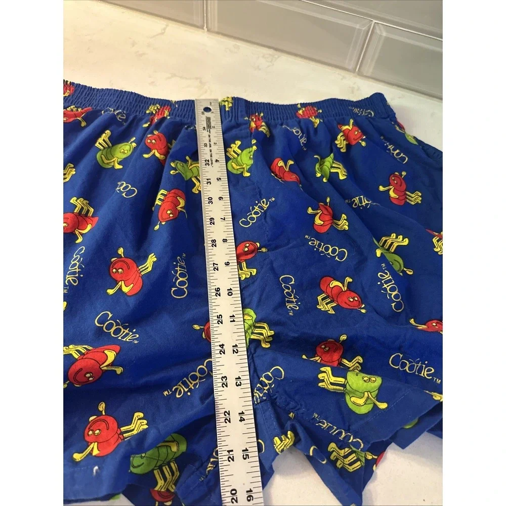 Hasbro Vintage‎ 2001 Cootie Brand Cootie Boxer Shorts Size XLarge All Over Print